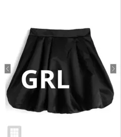 【GRL】サテンバルーンスカート