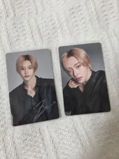 匿名配送♡ ウォンビン トレカ 2枚組