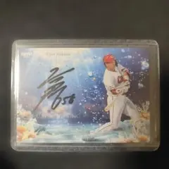 広島東洋カープ　津田恒実、山崎隆造　寄せ書き直筆サイン色紙 広島東洋カープ 津田恒実、山崎隆造 寄せ書き直筆サイン色紙 2025年