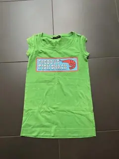 ディースクエアード　エビ　シュリンプ　ユーズド加工タンクトップフレンチスリーブT