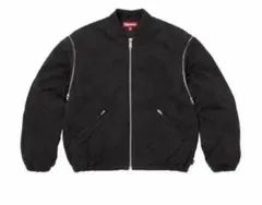 supreme ZipOffSleeveQuiltedBomberJacket