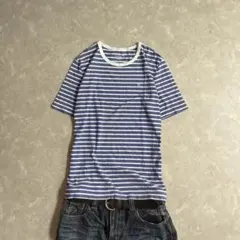 y2k archive border ringer s/s tee grungeのサムネイル