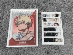 ヒロアカ 爆豪勝己　クリアアートカード　ベースヤードトーキョー