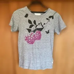Tシャツ　グレー　ベリー　リスのサムネイル