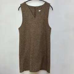 ツイード調ノースリーブワンピース