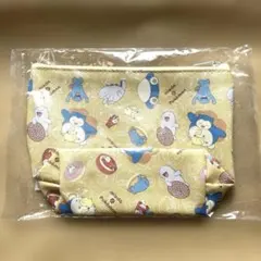 ミスド福袋 ポケモン ポーチ カビゴン 新品 小物入れ