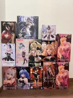 プライズ品 美少女フィギュア8体セット(オバロ、とある、着せ恋