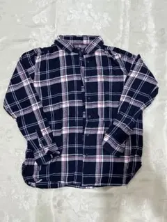 ユニクロ　チェック　シャツ　レディース