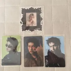 JO1金城碧海ミニステッカーとHandz in Pocketカード3枚セット