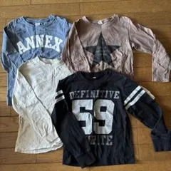 devirock 長袖カットソー 130 4枚セット