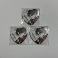 東京エイリアンズ ハート缶バッジ 憂炎 東京エイリアンズ」トレーディングハート缶バッジ(ドレスアップ