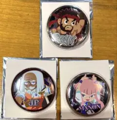 ストリートファイター６ メタルアートPOP缶バッジ　3個セット