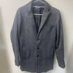 【週末値下げ】Navy グレー チェスターコート Mサイズ