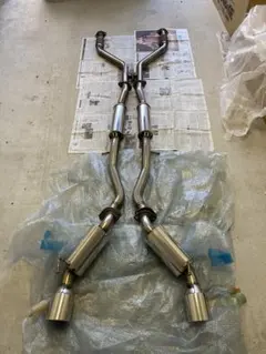 Z34 CKV36 フジムラオートセンターパイプ CKV36 Z34 センターパイプ&マフラー (ロッソモデロ・フジムラオート