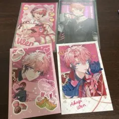 赤城ウェン チェキ風カード セット