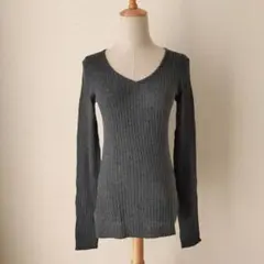 COLONY 2139　コロニー トゥーワンスリーナイン　ニット　グレー　フリー