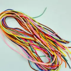 スエード風 フェイクレザーコード 20色セット 2.6mm幅 1m