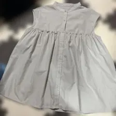 terawear emuノースリーブチュニック LLライトグレー