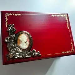 【新品未使用・ヴィンテージ】Sankyo オルゴール ジュエリーボックス　箱付き 三協 オルゴールジュエリーBox | アンティーク家具と喫茶キャバレーの