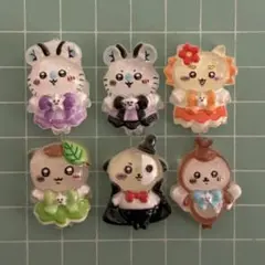 まじかるちいかわネイルパーツ6個セット