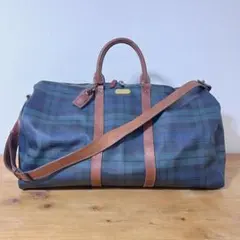 Polo Ralph Lauren ボストンバッグ チェック柄 - メルカリ