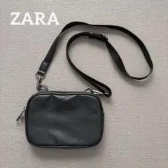 ZARA ショルダーバッグ ブラック メンズ