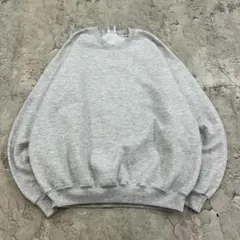 き*げ様 JERZEES　無地　ブランク　ソリッド　長袖　スウェット　古着　杢グ