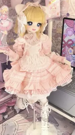 未使用品 海外ディーラー様製 桃 華ロリ SDM MSD MDD KUMAKO - メルカリ