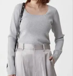 【美品】1er Arrondissement スクエアリブニット　定価2.4万円