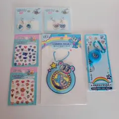 ANGEL BLUE キーホルダー・シール 6点セット