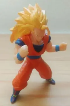 ドラゴンボールZ初期ガチャポンフィギュア スーパーサイヤ人3孫悟空