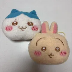 ちいかわ ふわふわフェイスポシェット ハチワレ うさぎ