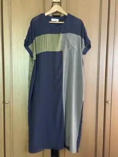 新品タグ付き　zucca カットソーワンピース 半袖 ネイビー/グレー/カーキ