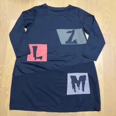 hana hana 異素材切り替えブラックチュニック M〜L