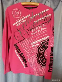 Sorridero ピンク 長袖 Tシャツ