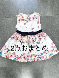 チェスティ chesty キッズ ベビーワンピース リボン 花柄 80cmのサムネイル