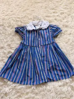 Ralph Lauren ストライプ ワンピース 12M