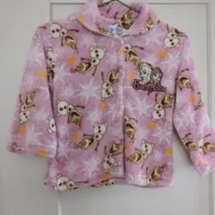 ディズニー フローズン エルサとアナ　もこもこ パジャマ 120cm　上のみ!!