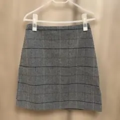 ウール ミニスカート