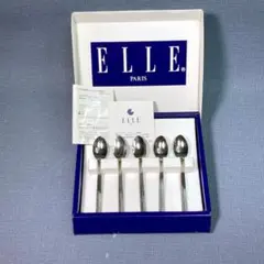 ELLE ステンレススチール スプーン 5本セットのサムネイル