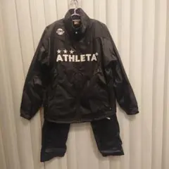 ATHLETA ウィンドブレーカー 上下 M 黒色