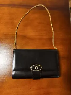 carven 黒レザー クラッチバッグのサムネイル