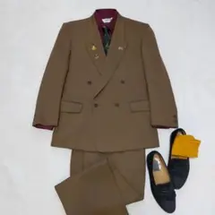 美品　90S　Mr.JUNKO　ジャパンヴィンテージ　ダブルブレストスーツ