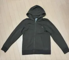 OFFSHORE ジップアップパーカー S オリーブグリーン