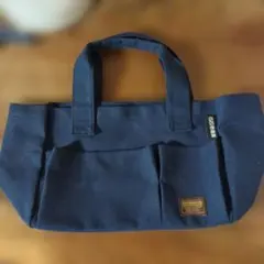 CoCo壱番屋 トートバッグ ネイビー キャンバス地