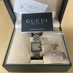 コマ付 稼働品 GUCCI GQ3600 WM-L 腕時計　保証書　レディース コマ付 稼働品 GUCCI GQ3600 WM-L 腕時計 保証書 レディース - メルカリ