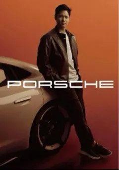 (新品)大谷翔平×Porsche 非売品ポスター 大谷翔平選手との新ビジュアルも公開！ポルシェ、新型「タイカン」日本 カレンダー・スケジュール