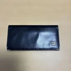old dunhill ブラックレザー 長財布