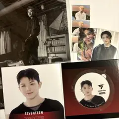 SEVENTEEN ウジ (トレカ・アクリルコースター・クリアファイル)