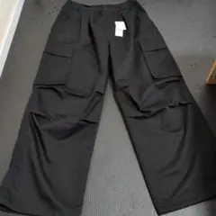 WEGO イージーワイドパンツ ブラック